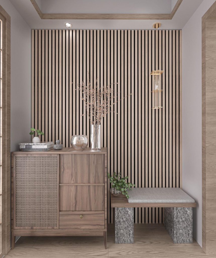 Wandpanelen Klassiek eiken bruin 280*60cm