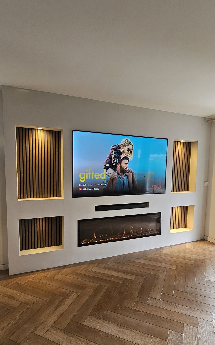 Cinewall in Voorthuizen van voren