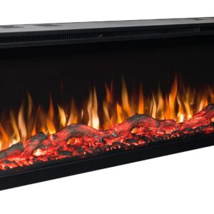 Platina 3D driezijdige sfeerhaard met warmte